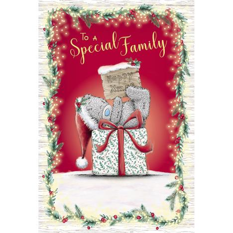 To A Special Family Me to You Bear Christmas Card £2.49
